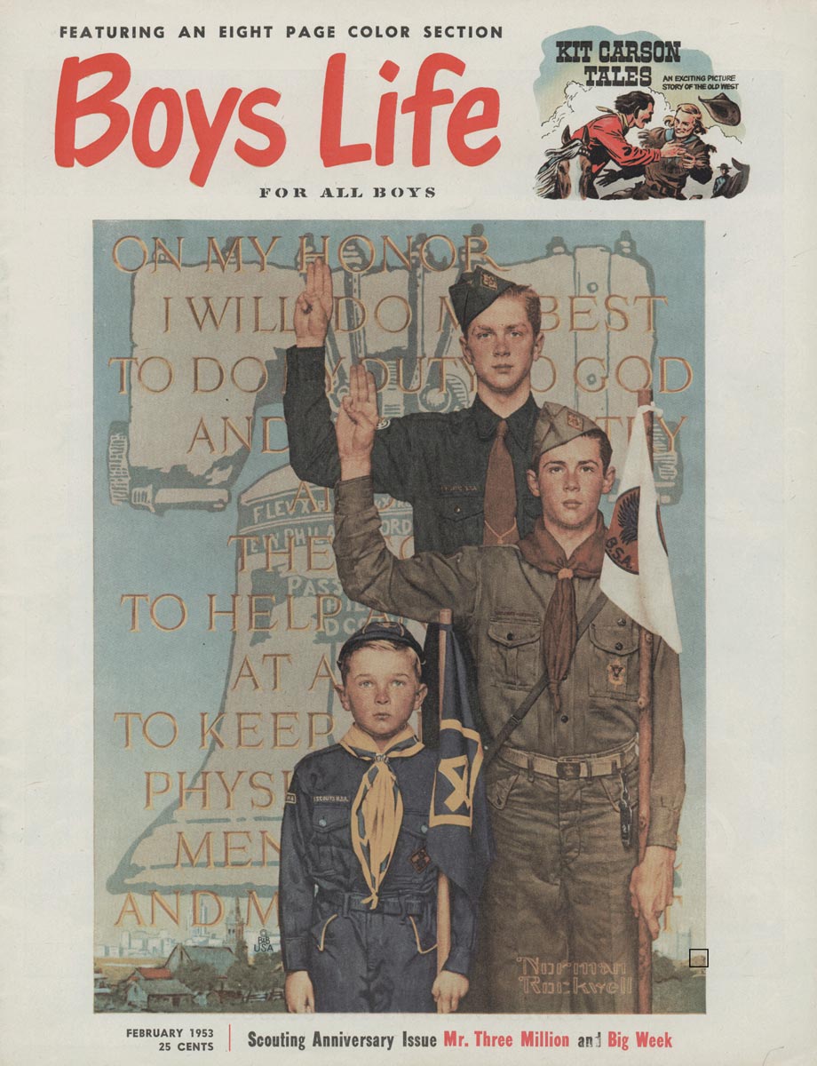 Boy scout book cover